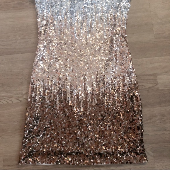 NWT Ombre Sequin Dress | Sparkly Cocktail Dress | Sequins Dress | Glitter Dress - Picture 6 of 6